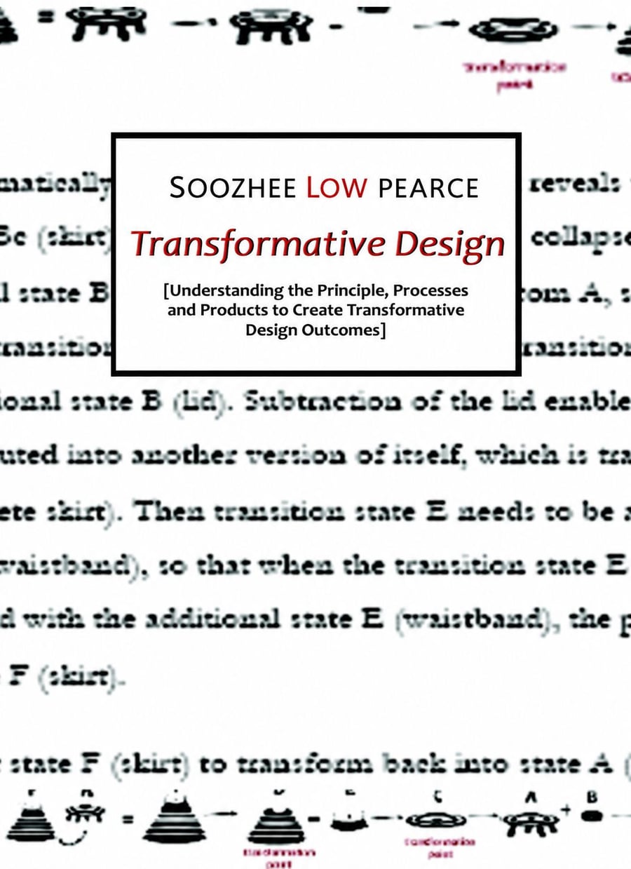 Transformative Design cover — circular transformative diagram on black ground